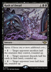 Ímpeto de Pavor / Rush of Dread - Magic: The Gathering - MoxLand