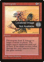 Desintegrar / Disintegrate - Magic: The Gathering - MoxLand