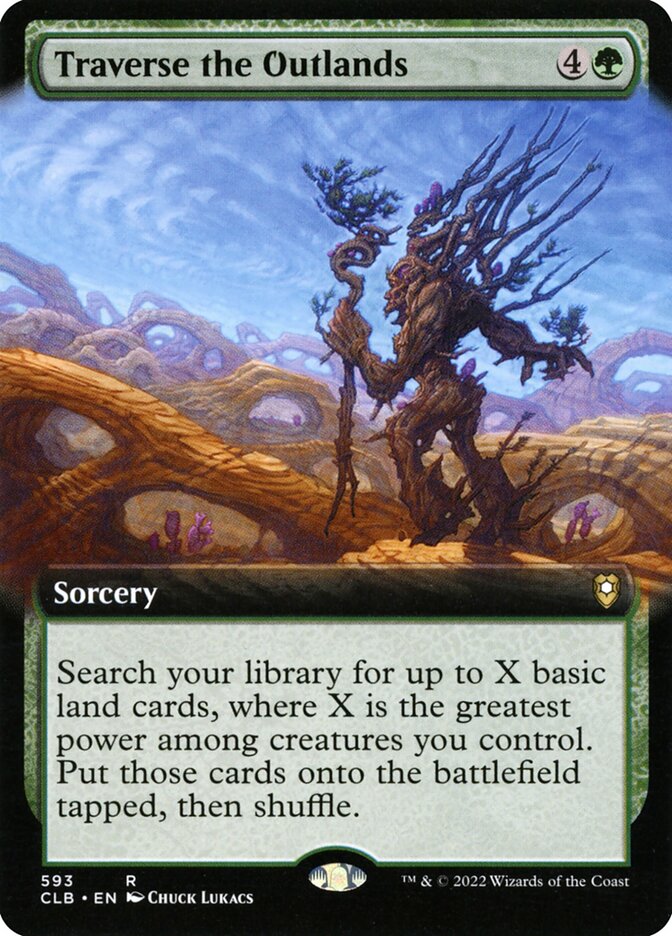 Atravessar as Terras Longínquas / Traverse the Outlands - Magic: The Gathering - MoxLand