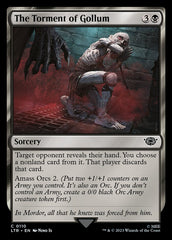 O Tormento de Gollum / The Torment of Gollum - Magic: The Gathering - MoxLand