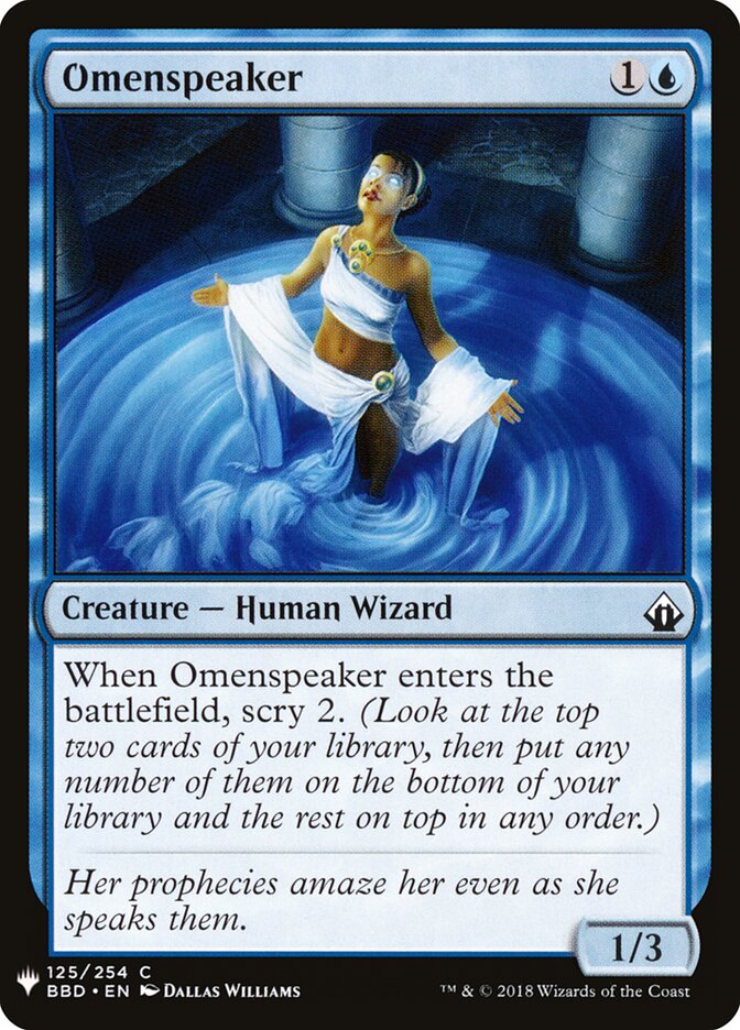 Sibila / Omenspeaker - Magic: The Gathering - MoxLand