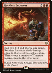 Empreitada Incauta / Reckless Endeavor - Magic: The Gathering - MoxLand