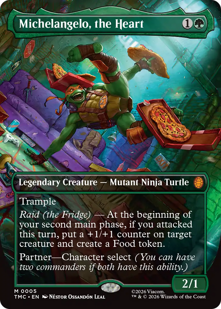Michelangelo, the Heart - Magic: The Gathering - MoxLand