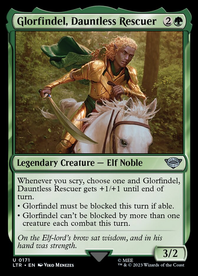 Glorfindel, Salvador Destemido / Glorfindel, Dauntless Rescuer - Magic: The Gathering - MoxLand