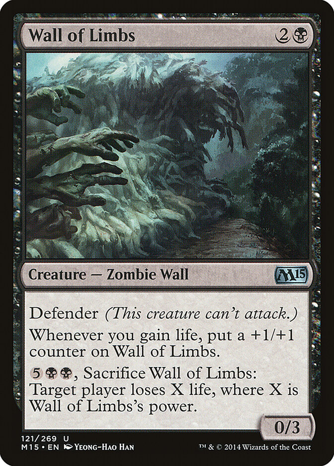 Barreira de Membros / Wall of Limbs - Magic: The Gathering - MoxLand