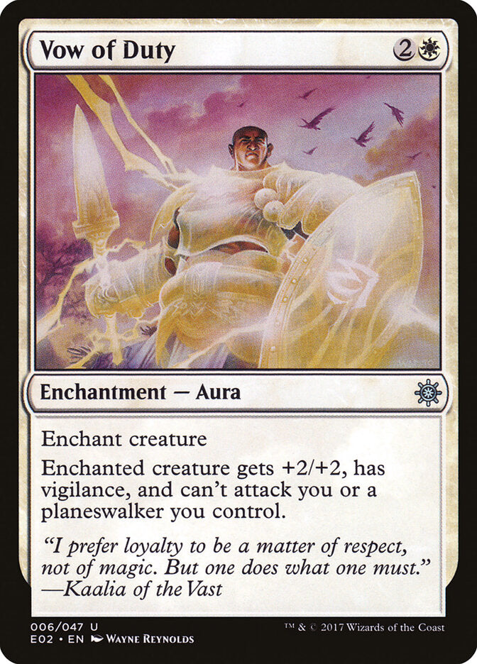 Voto do Dever / Vow of Duty - Magic: The Gathering - MoxLand