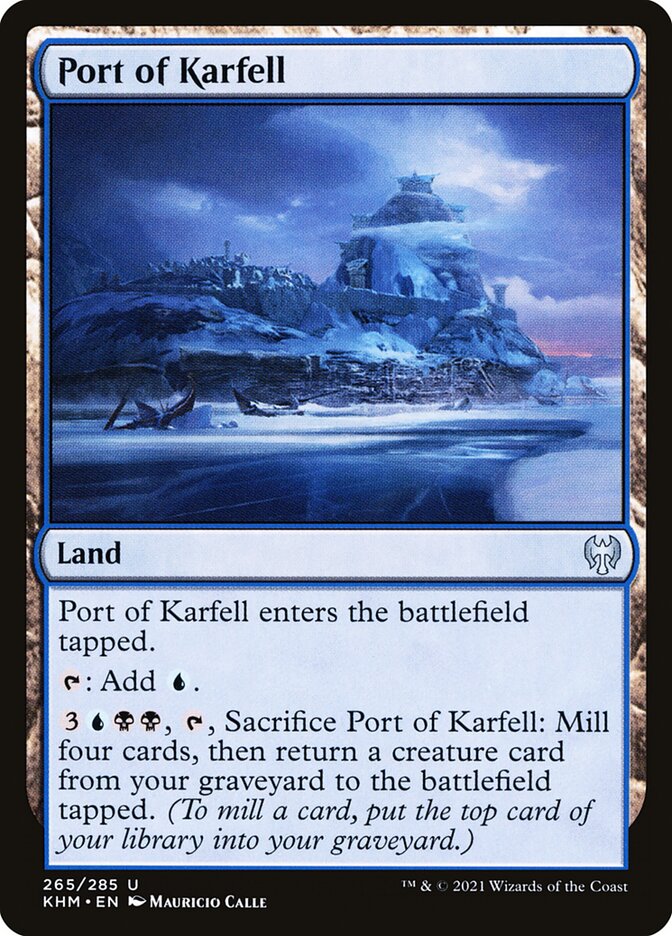Porto de Karfell / Port of Karfell - Magic: The Gathering - MoxLand