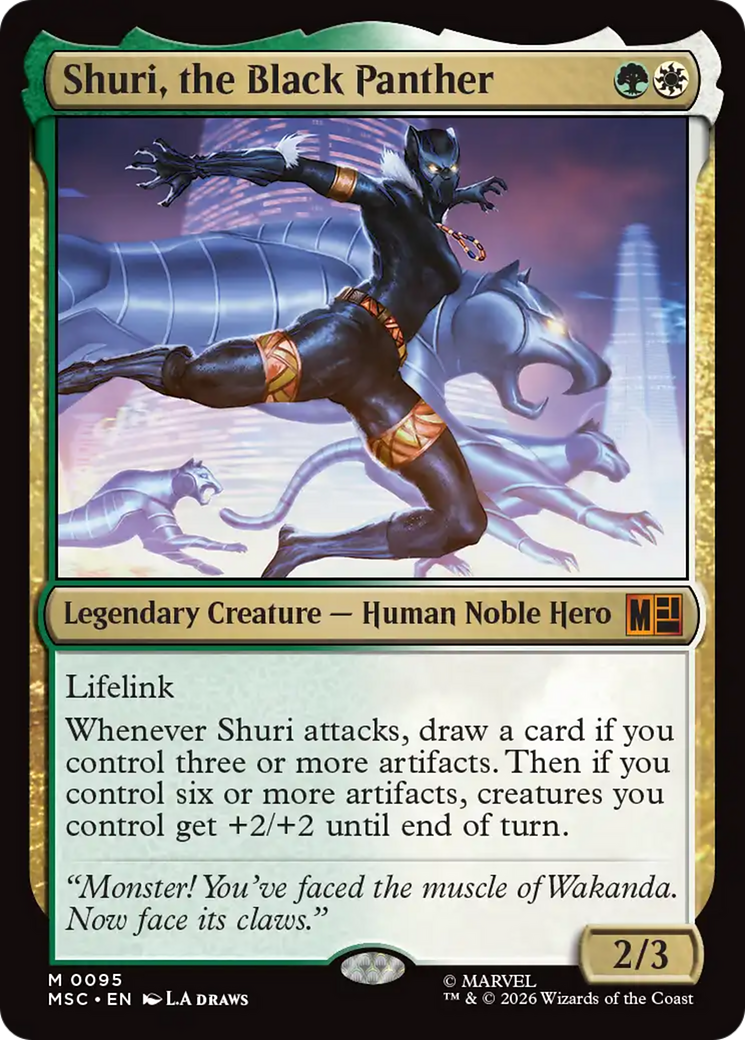 Shuri, the Black Panther - Magic: The Gathering - MoxLand