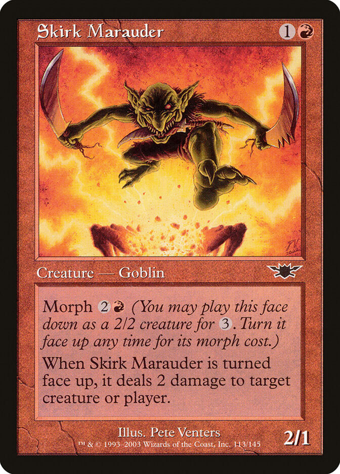 Saqueador de Skirk / Skirk Marauder - Magic: The Gathering - MoxLand
