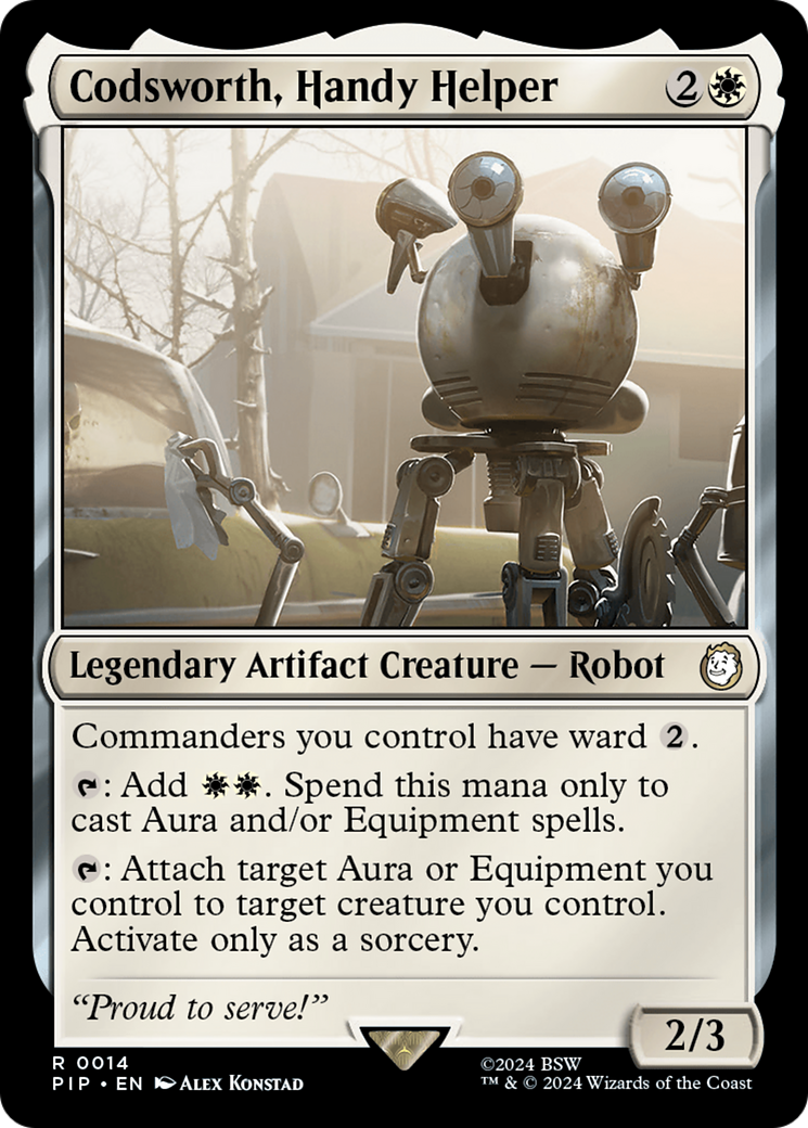 Codsworth, Handy Helper - Magic: The Gathering - MoxLand