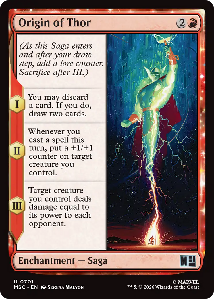 Origin of Thor - Magic: The Gathering - MoxLand