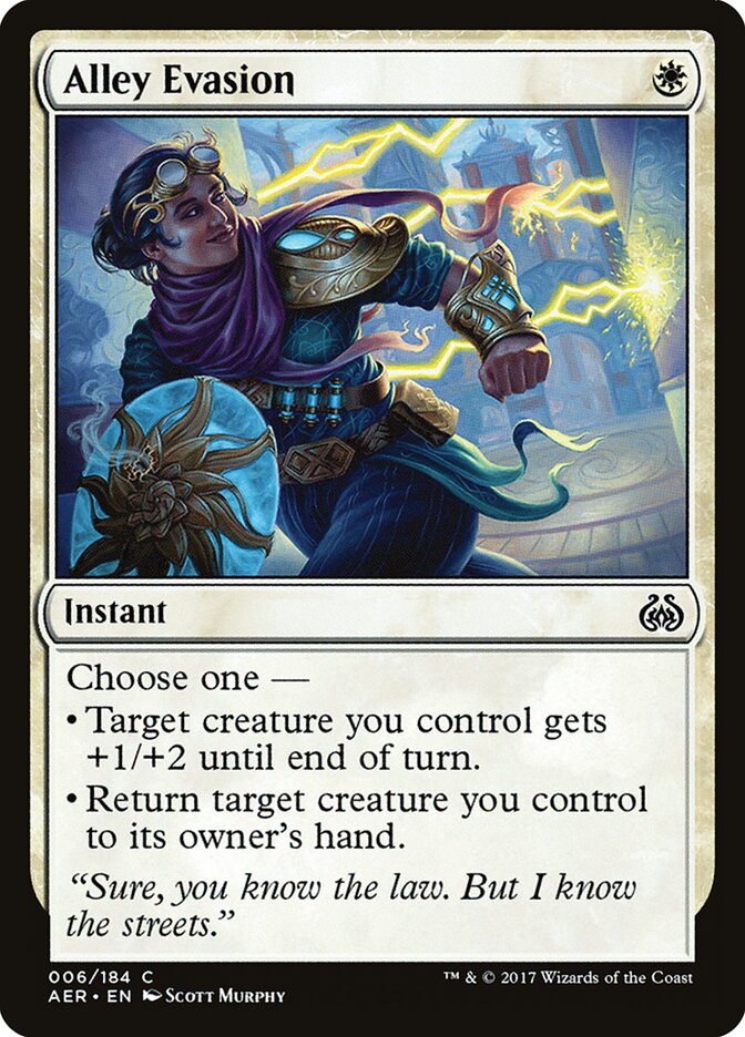 Evasão pelas Vielas / Alley Evasion - Magic: The Gathering - MoxLand