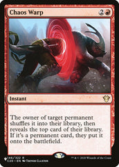 Distorção Caótica / Chaos Warp - Magic: The Gathering - MoxLand