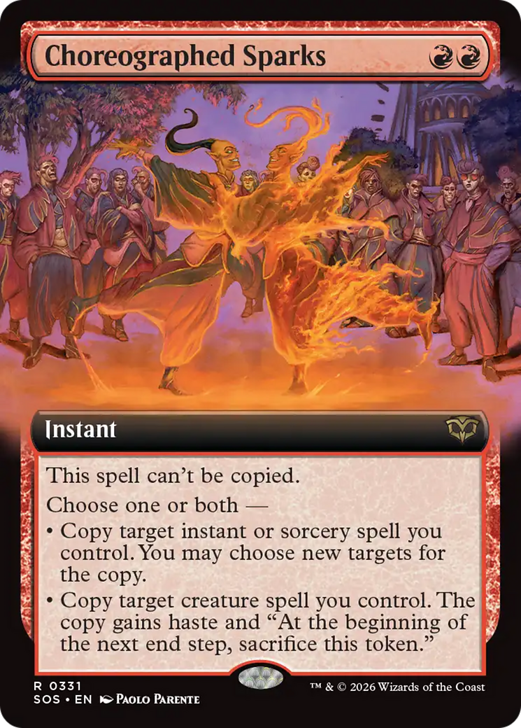 Choreographed Sparks - Magic: The Gathering - MoxLand