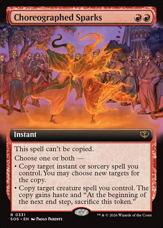 Choreographed Sparks - Magic: The Gathering - MoxLand