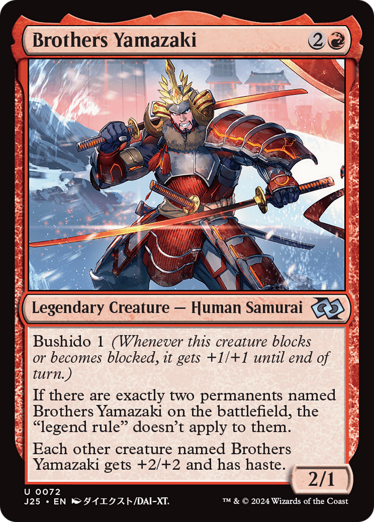 Irmãos Yamazaki / Brothers Yamazaki - Magic: The Gathering - MoxLand