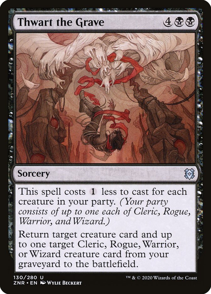 Virar o Túmulo / Thwart the Grave - Magic: The Gathering - MoxLand