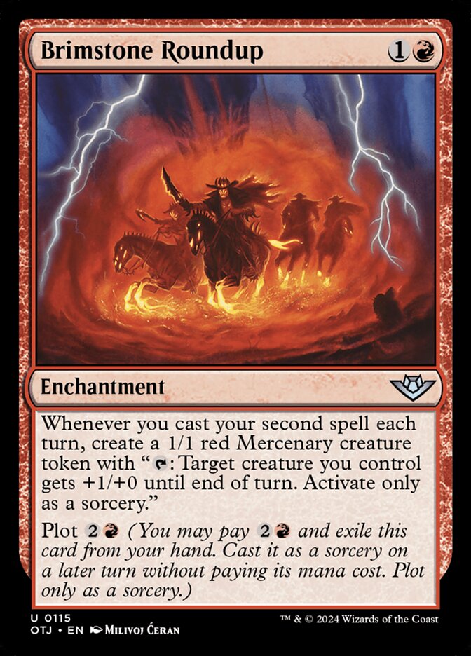 Comitiva do Enxofre / Brimstone Roundup - Magic: The Gathering - MoxLand
