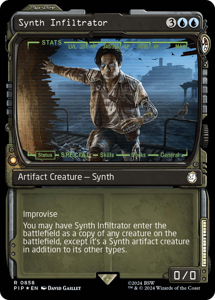 Synth Infiltrator - Magic: The Gathering - MoxLand