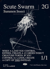 Enxame de Cascudos / Scute Swarm - Magic: The Gathering - MoxLand