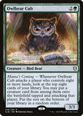 Filhote de Urso-Coruja / Owlbear Cub - Magic: The Gathering - MoxLand
