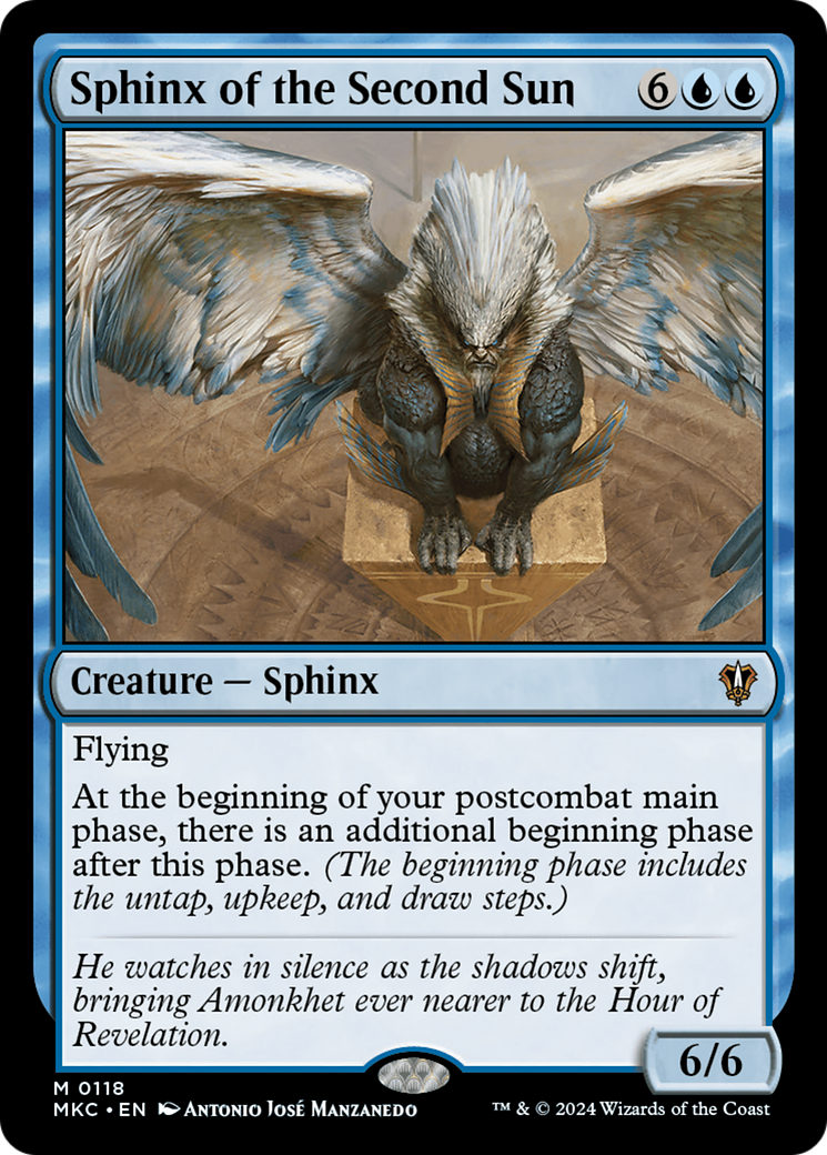 Esfinge do Segundo Sol / Sphinx of the Second Sun - Magic: The Gathering - MoxLand