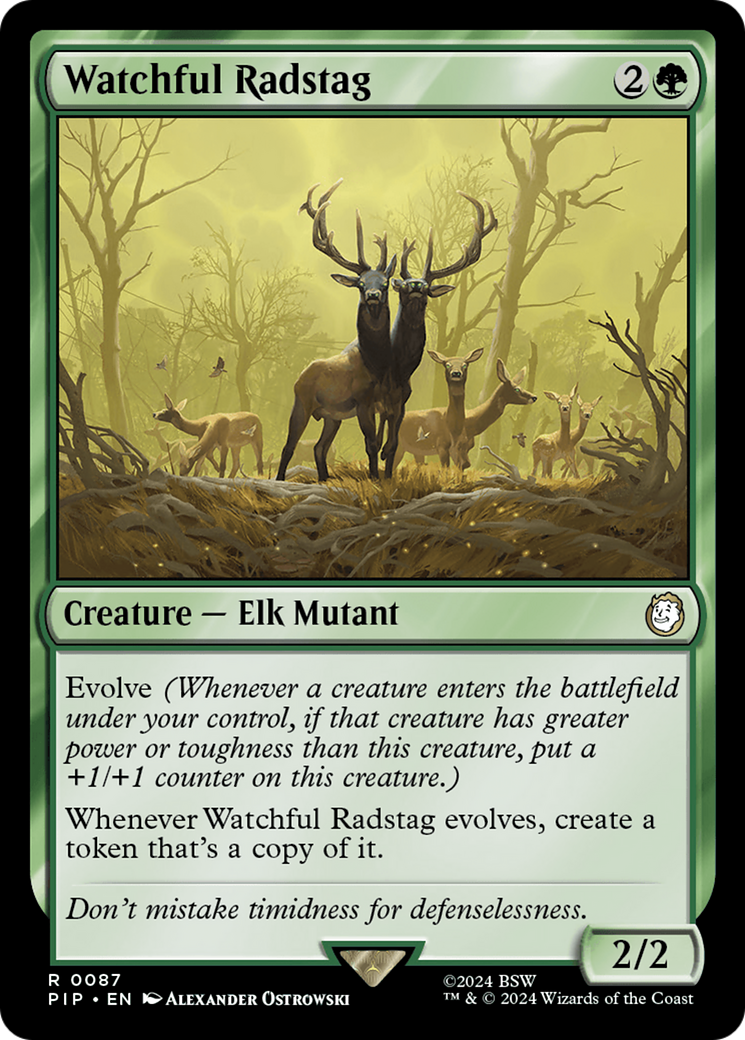 Watchful Radstag - Magic: The Gathering - MoxLand