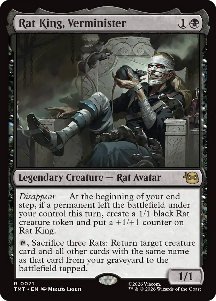 Rat King, Verminister - Magic: The Gathering - MoxLand