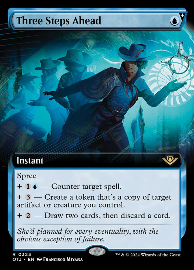Três Passos à Frente / Three Steps Ahead - Magic: The Gathering - MoxLand