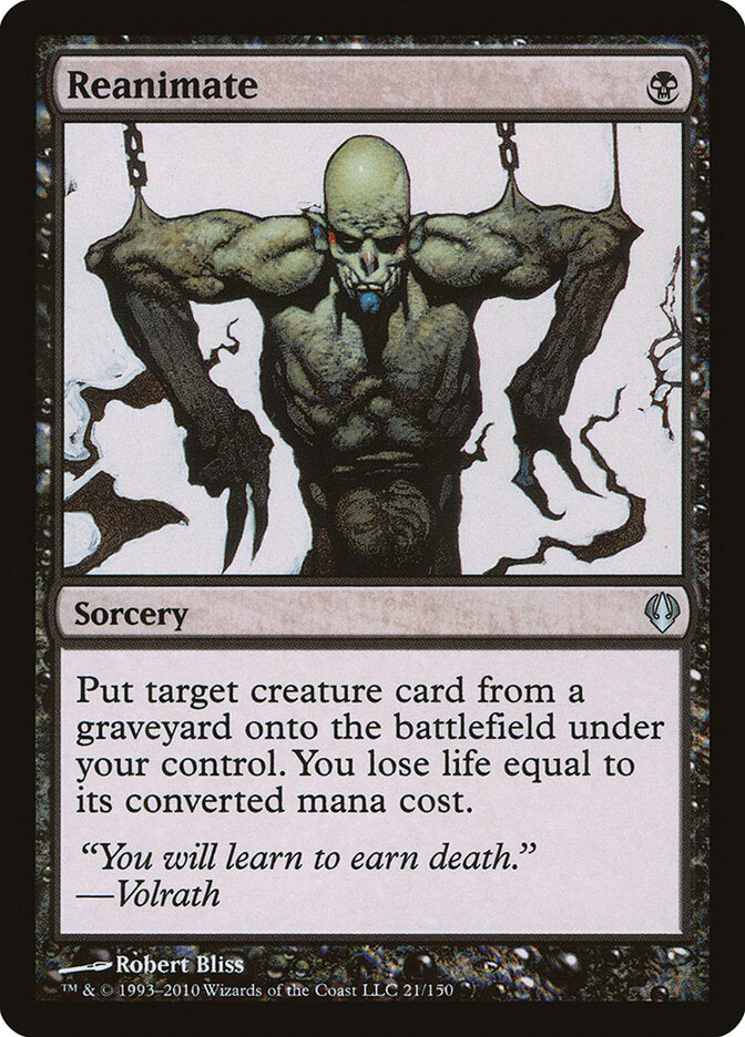 Reanimar / Reanimate - Magic: The Gathering - MoxLand