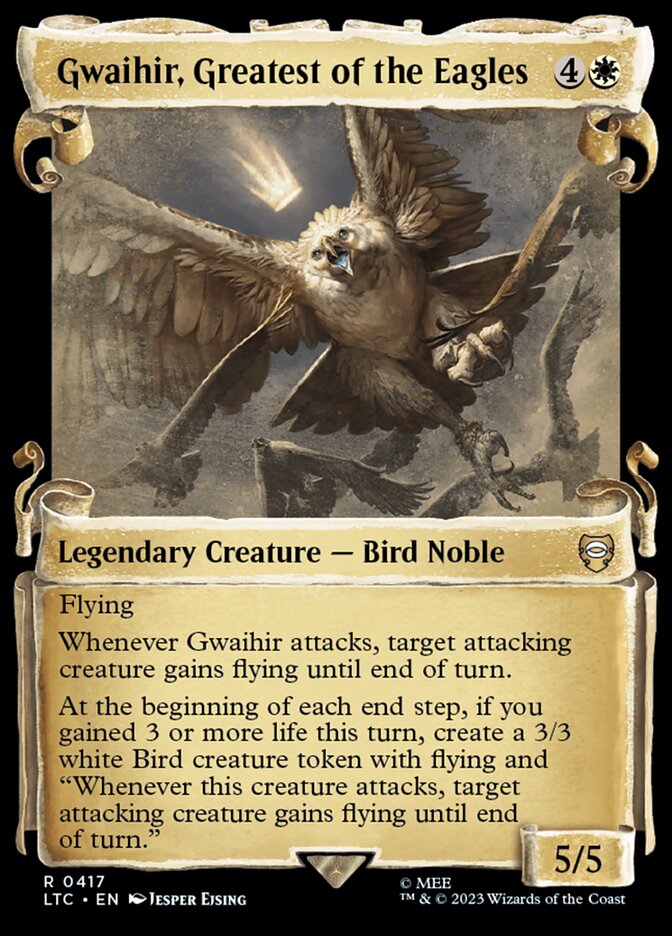 Gwaihir, a Maior das Águias / Gwaihir, Greatest of the Eagles - Magic: The Gathering - MoxLand