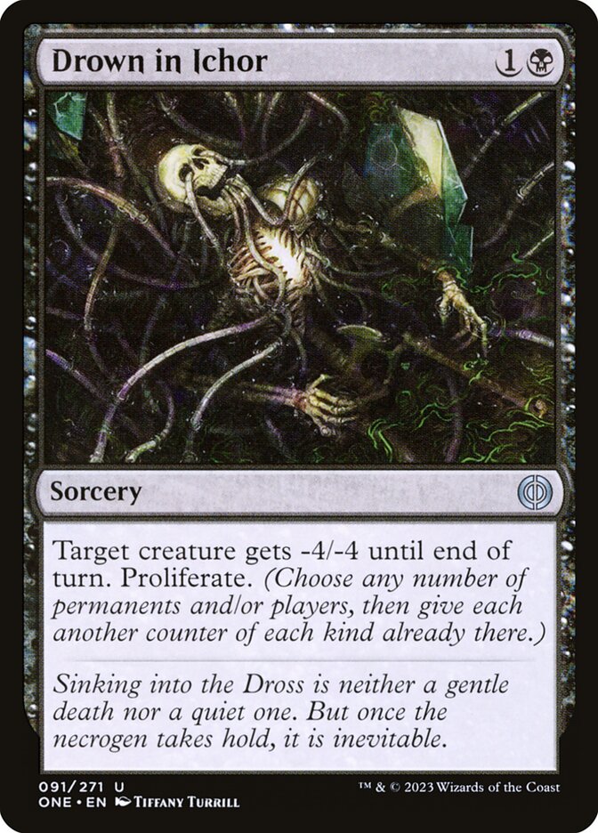Afogar em Icor / Drown in Ichor - Magic: The Gathering - MoxLand