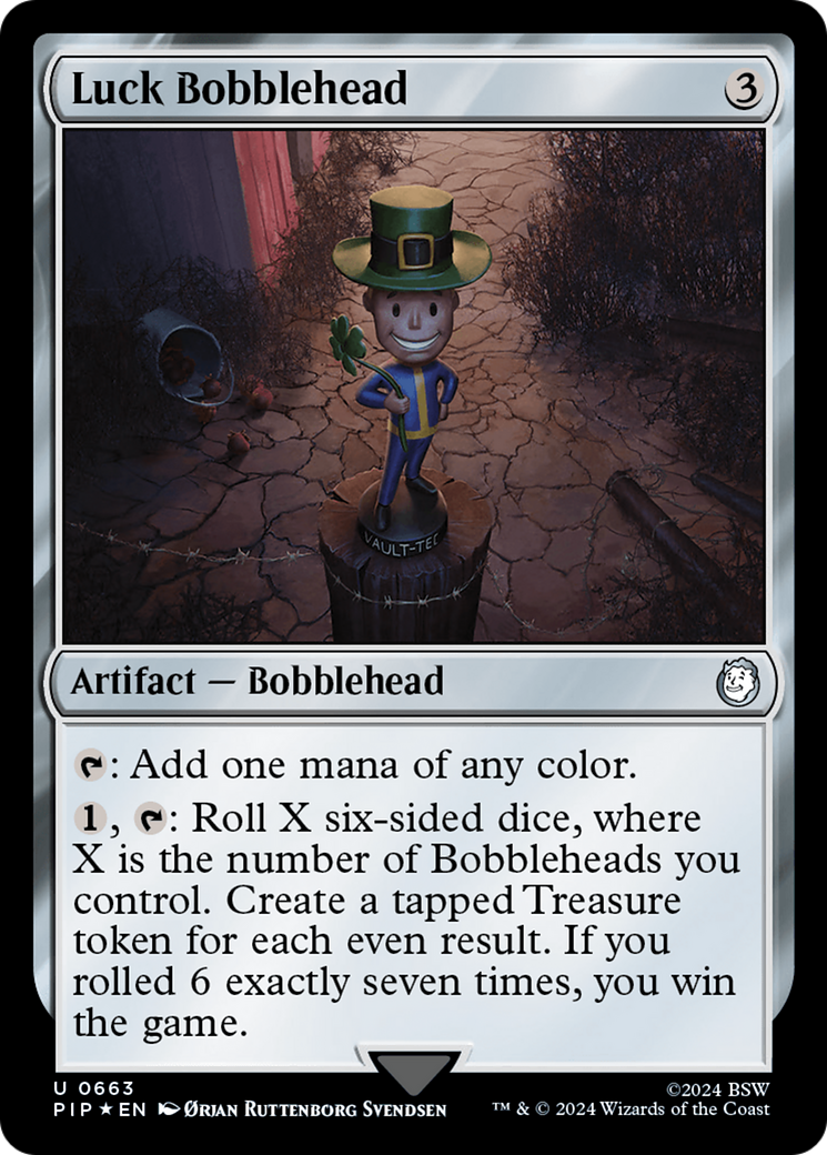 Luck Bobblehead - Magic: The Gathering - MoxLand