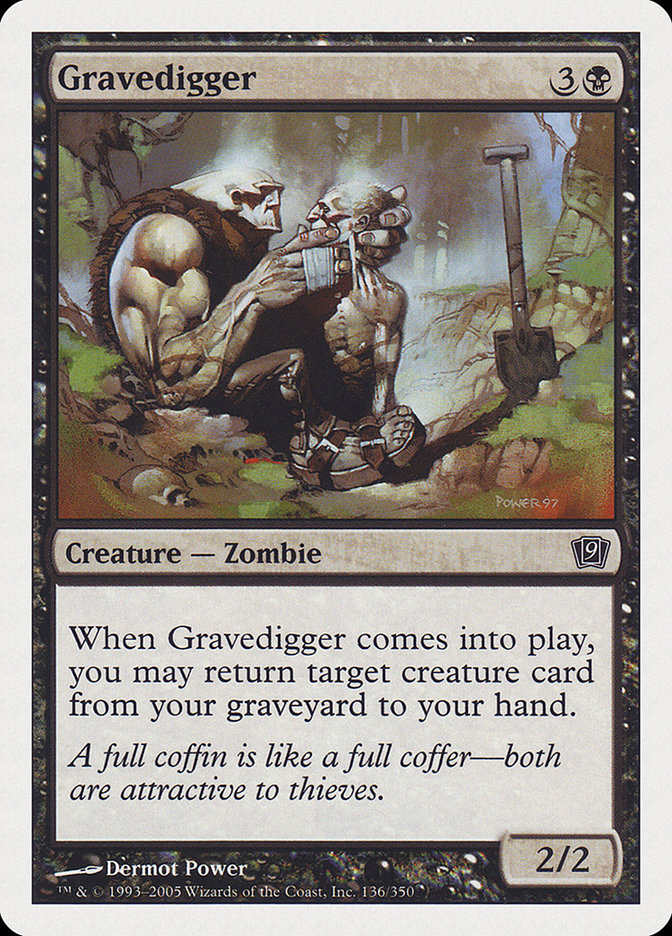 Coveiro / Gravedigger - Magic: The Gathering - MoxLand