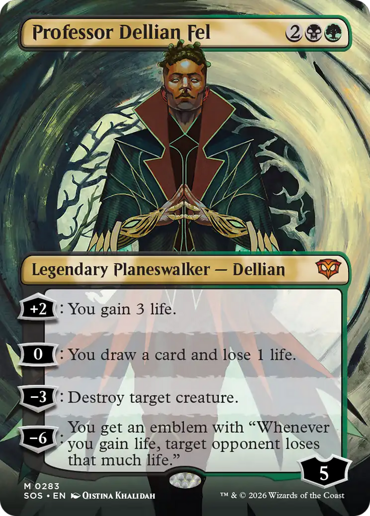 Professor Dellian Fel - Magic: The Gathering - MoxLand