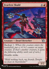 Skald Destemida / Fearless Skald - Magic: The Gathering - MoxLand