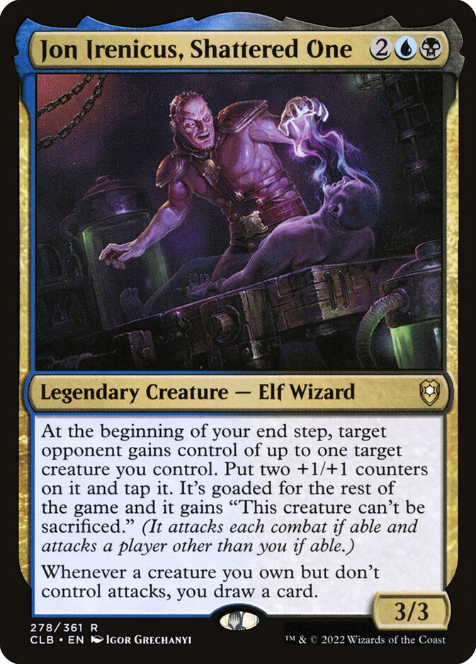 Jon Irenicus, O Despedaçado / Jon Irenicus, Shattered One - Magic: The Gathering - MoxLand