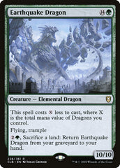 Dragão do Terremoto / Earthquake Dragon - Magic: The Gathering - MoxLand