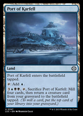 Porto de Karfell / Port of Karfell - Magic: The Gathering - MoxLand