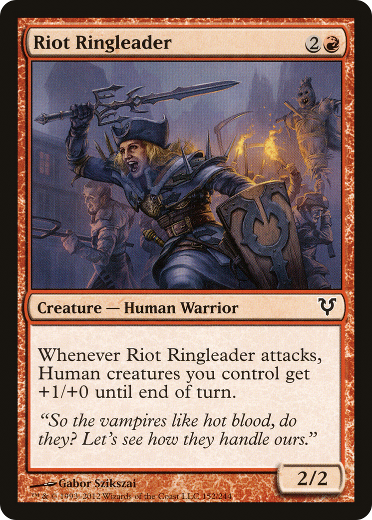 Líder da Revolta / Riot Ringleader - Magic: The Gathering - MoxLand