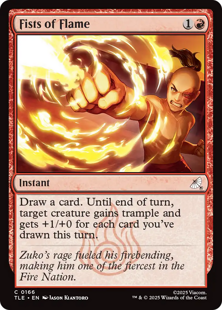 Punhos Chamejantes / Fists of Flame - Magic: The Gathering - MoxLand