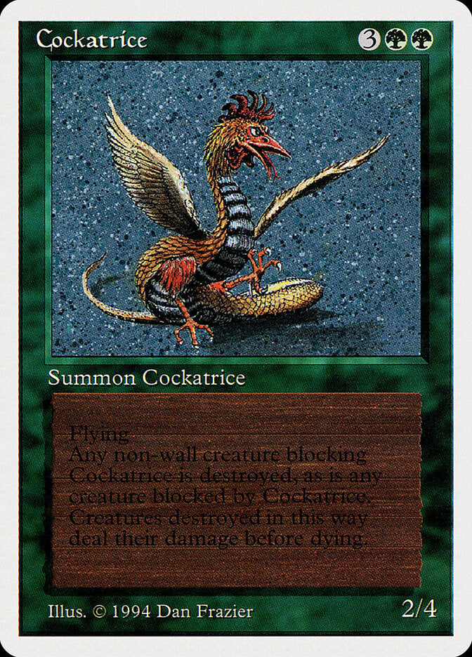 Cocatriz / Cockatrice - Magic: The Gathering - MoxLand
