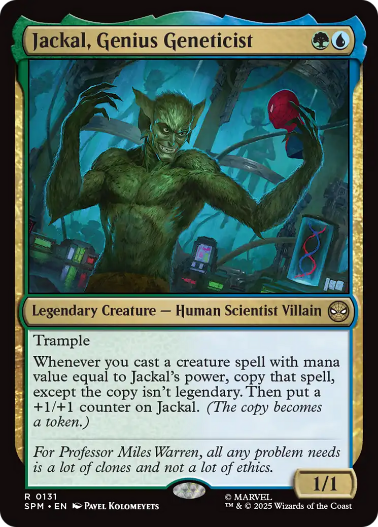 Jackal, Genius Geneticist - Magic: The Gathering - MoxLand