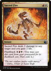 Fogo Sagrado / Sacred Fire - Magic: The Gathering - MoxLand