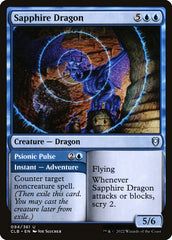 Dragão de Safira / Sapphire Dragon - Magic: The Gathering - MoxLand