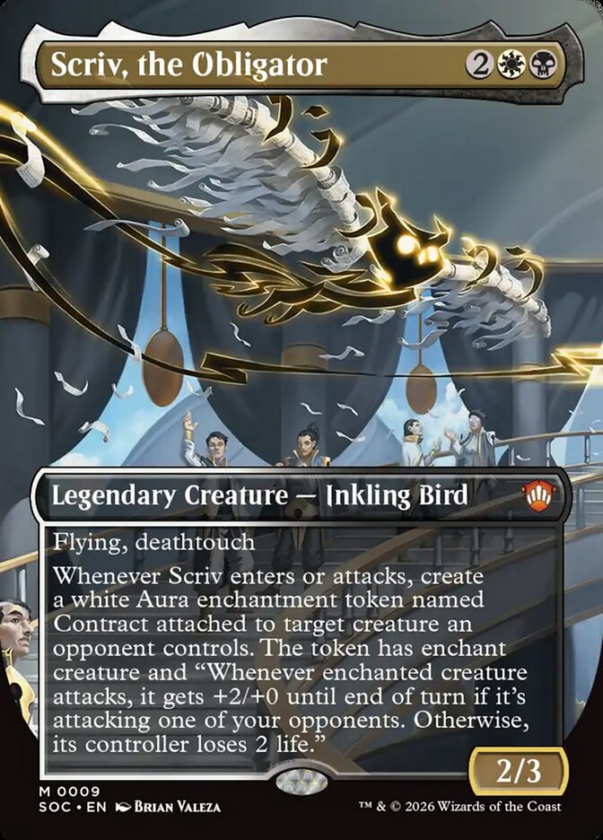 Scriv, the Obligator - Magic: The Gathering - MoxLand