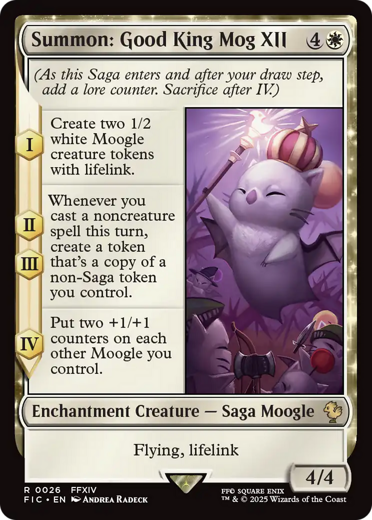 Summon: Good King Mog XII - Magic: The Gathering - MoxLand