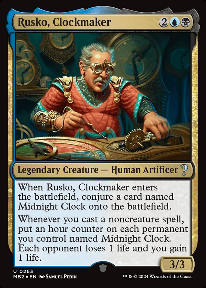 Rusko, Clockmaker - Magic: The Gathering - MoxLand