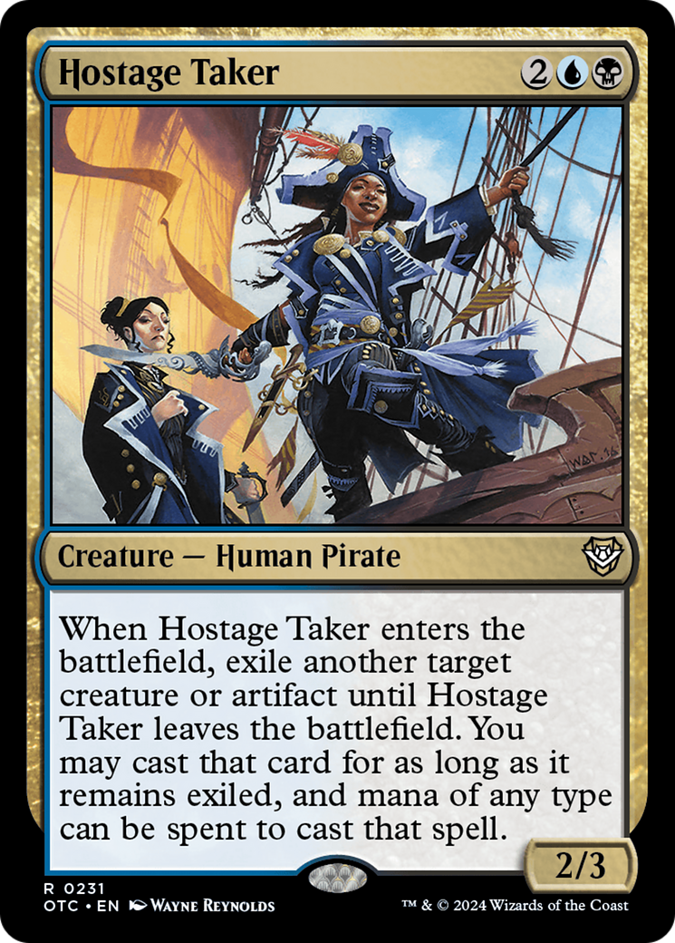 Tomadora de Reféns / Hostage Taker - Magic: The Gathering - MoxLand