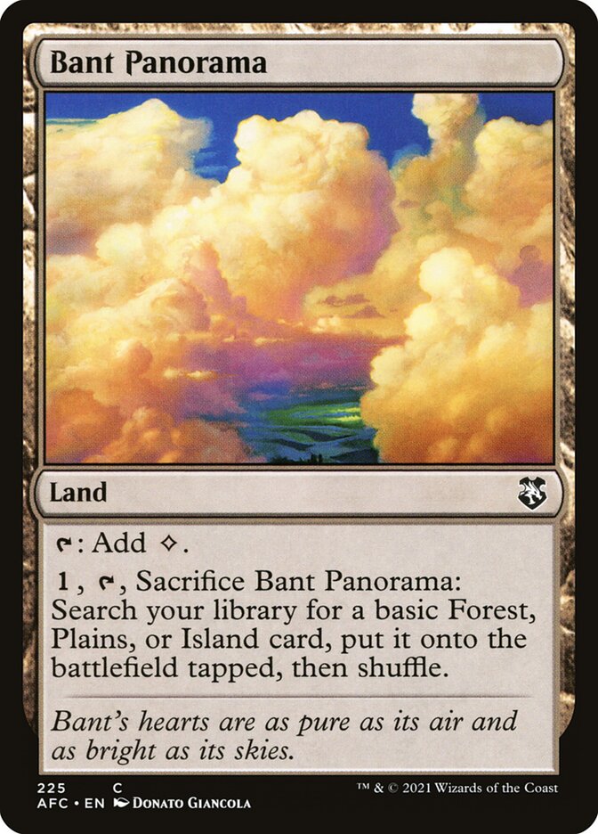 Panorama de Bant / Bant Panorama - Magic: The Gathering - MoxLand